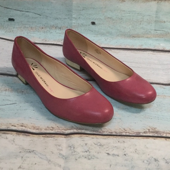Issac Mizrahi Leather Flats Shoes - Picture 5 of 5